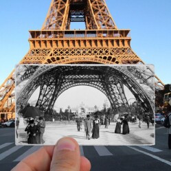 Parigi ieri e oggi: Il progetto fotografico di Julien Knez