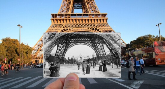 Parigi ieri e oggi: Il progetto fotografico di Julien Knez