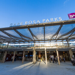 Inaugurata Rosa-Parks, la nuova stazione a nord di Parigi