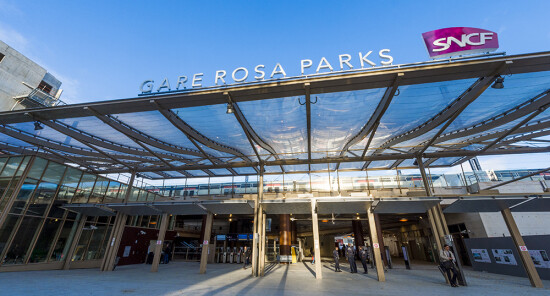 Inaugurata Rosa-Parks, la nuova stazione a nord di Parigi