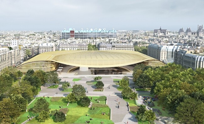 le canopee les halles panorama