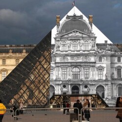 Sparisce la Piramide del Louvre! 