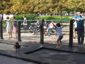 tappeti elastici Jardin des Tuileries