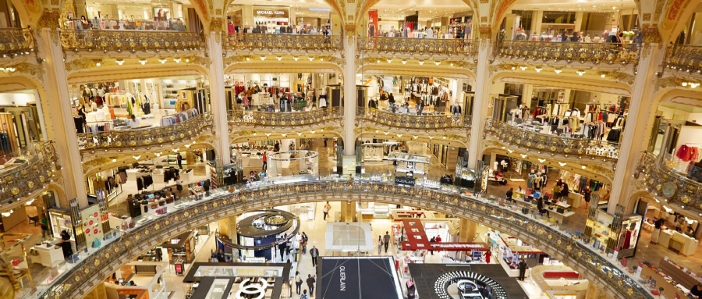 galeries lafayette parigi