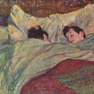 henri de toulouse lautrec le lit il letto