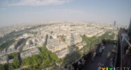 13 Panoramica ultimo piano Torre Eiffel