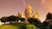 montmartre sacre coeur parigi bambini