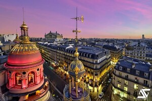 printemps panorama notte
