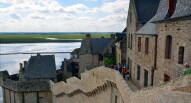 Mont Saint Michel turisti