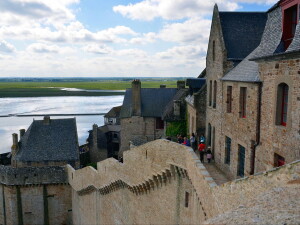 Mont Saint Michel turisti