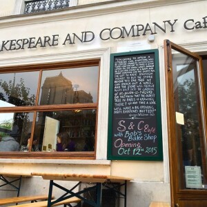 Shakespeare and Company Cafe