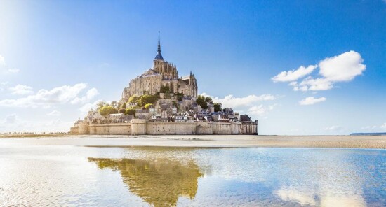 Mont Saint-Michel: l’abbazia circondata dalle maree
