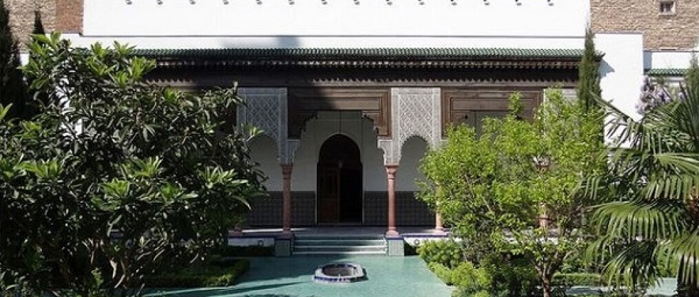moschea parigi giardino
