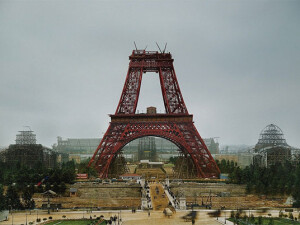 tour eiffel colore