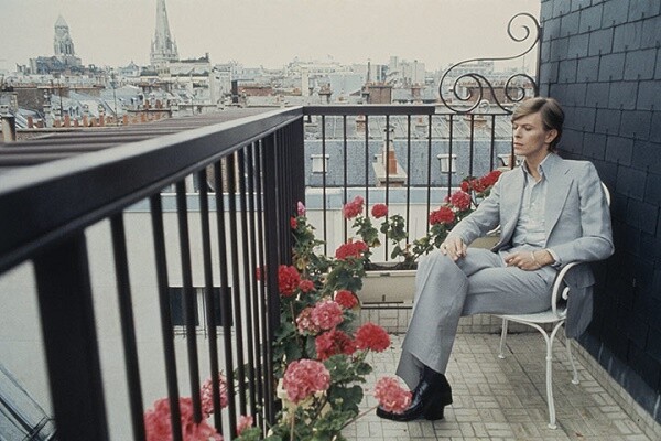 David Bowie in Paris 1977