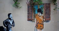 Buttes aux Cailles Street Art foto di Jean Baptiste ROUX via flickr