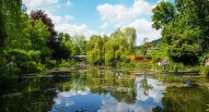 Giardini di Monet fiume