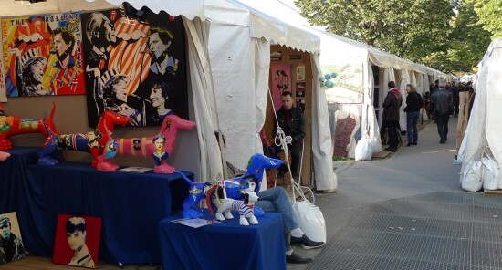 Un giro al Gran Mercato d'Arte Contemporanea di Parigi