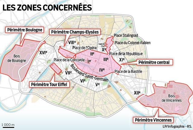giornata senza auto mappa