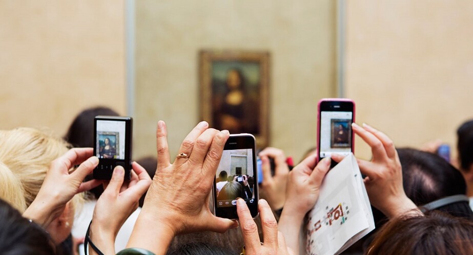 visitatori louvre gioconda