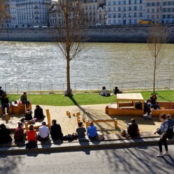 Parc Rives de Seine, una mini-città senza auto a Parigi