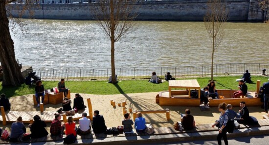 Parc Rives de Seine, una mini-città senza auto a Parigi