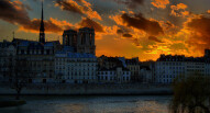 Notre Dame Tramonto