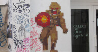 Pixel art Centre Pompidou