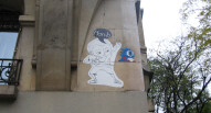 Pixel art Rue Caulaincourt