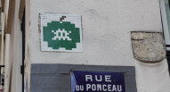 Pixel art Rue du Ponceau
