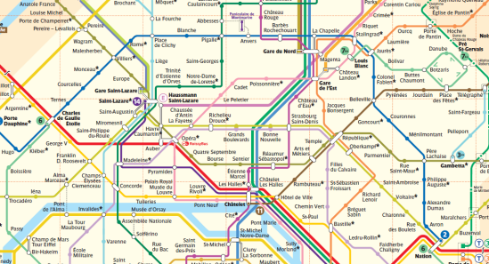 Mappe di Parigi da stampare: metro, treni e autobus