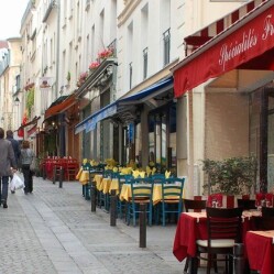 Rue Mouffetard e il mercato “La Mouffe”