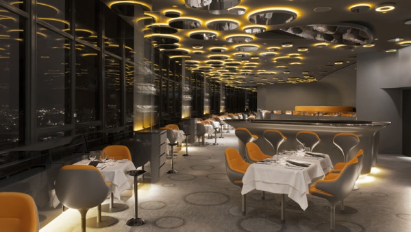 Ciel de Paris ristorante panoramico parigi interni sala