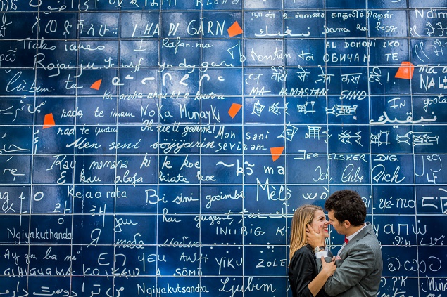 Mur de je taime parigi innamorati