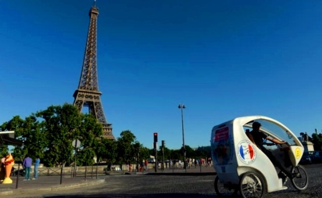 Cyclopolitain-Parigi-pedicab